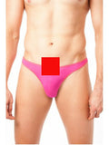 mens lycra g string 201-red