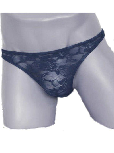 Poison Rose Men's Lace G String 