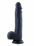 A realistic 8.7” like-like penis for hiSmith sex machine side view