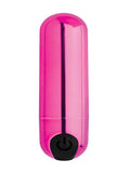 BANG! 10X Vibrating Bullet Metallic Pink 1