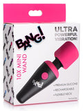 BANG! 10X Vibrating Mini Wand Pink 2