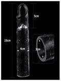 Lovetoy Flawless Clear 2" Penis Extension Sleeve 4