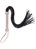 Sex & Mischief Brat Flogger Rose Gold/Black 3