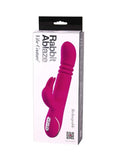 vibe couture ablaze thrusting rabbit has 7 powerful vibrating clitoral stimulations 