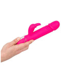 vibe couture thrusting rabbit is rechargeable with usb cord included 