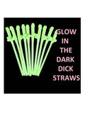 Glow In The Dark Sippy Straw 10 Pack