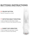 drywell thrusting & rotating beads rabbit vibe details and functions 