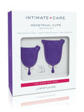 jimmy jane menstrual cups purple in package