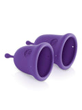 jimmy jane menstrual cups purple side view