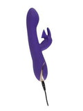 vibe couture euphoria clitoral suction rabbit vibrator is fully rechargeable
