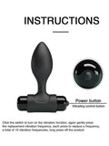 pretty love vibra butt plug instructions 