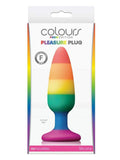 pride pleasure plug is made of satin, smotth, platinum silicone