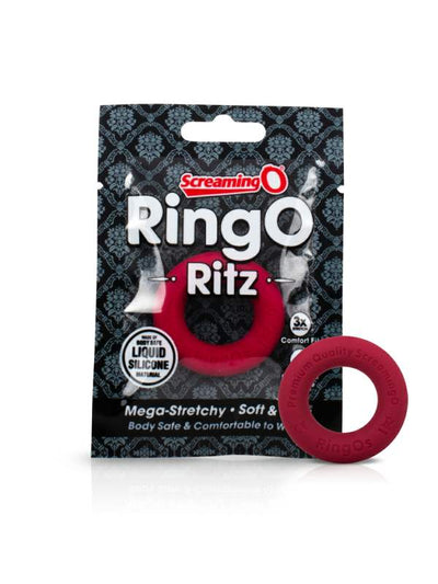 RingO Ritz Cock Ring Red