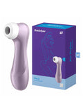 satisfyer pro 2 features pressure wave and touch free clitoral stimulation 