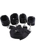 Bondage bed tie down kit