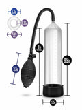 performance vx101 pump clear dimensions 